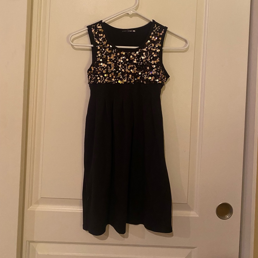GENTLY USED Justice Sparkly Babydoll Tee Blouse